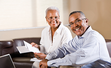 Photo of a couple smiling. Link to Life Stage Gift Planner Under Age 60 Situations. Photo of a couple smiling. Link to Life Stage Gift Planner Under Age 60 Situations.